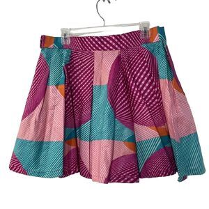 Francis + Benedict African Wax Print Circle Skirt Handmade Fair Trade NWT Medium